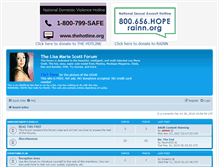 Tablet Screenshot of lisamariescott.org